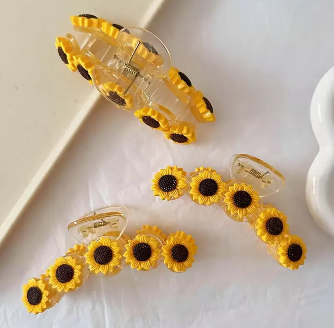 Sunflower Hairclip