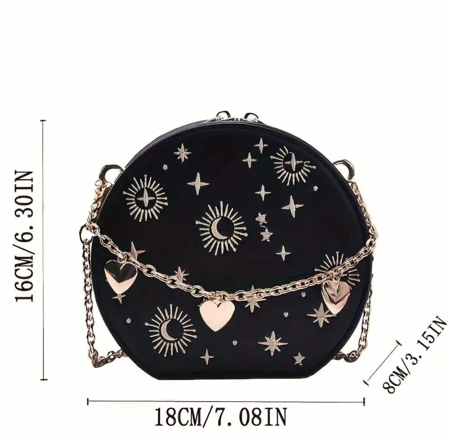 Gold Embellished Bag