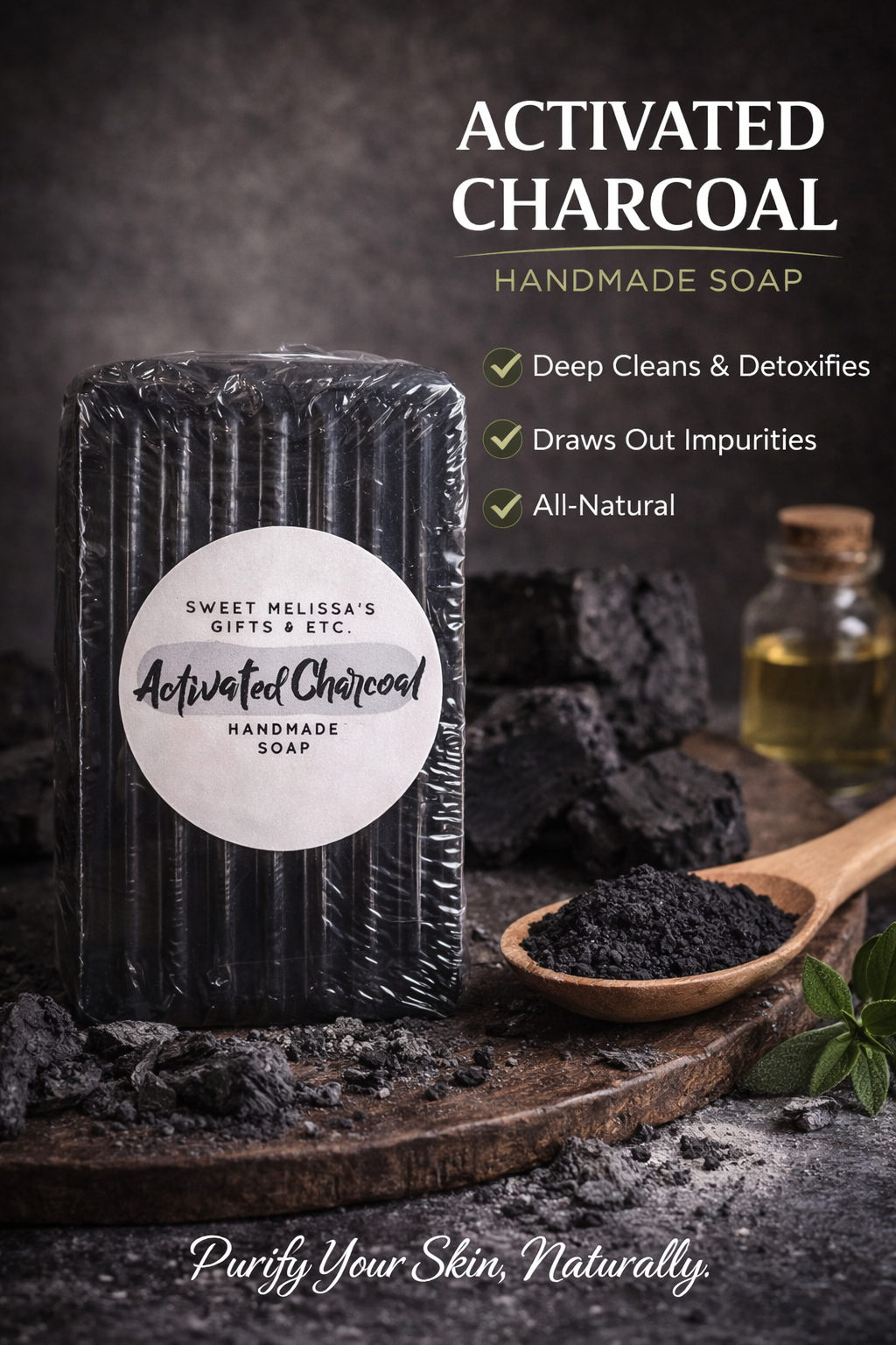 Activated Charcoal Soap