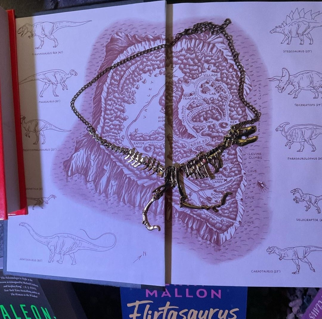 Dinosaur Skeleton Necklace
