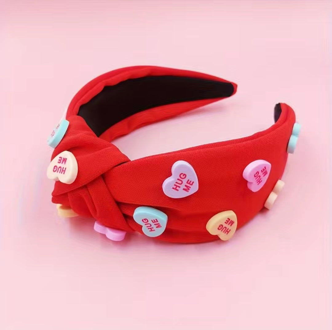 Conversation Heart Headbands