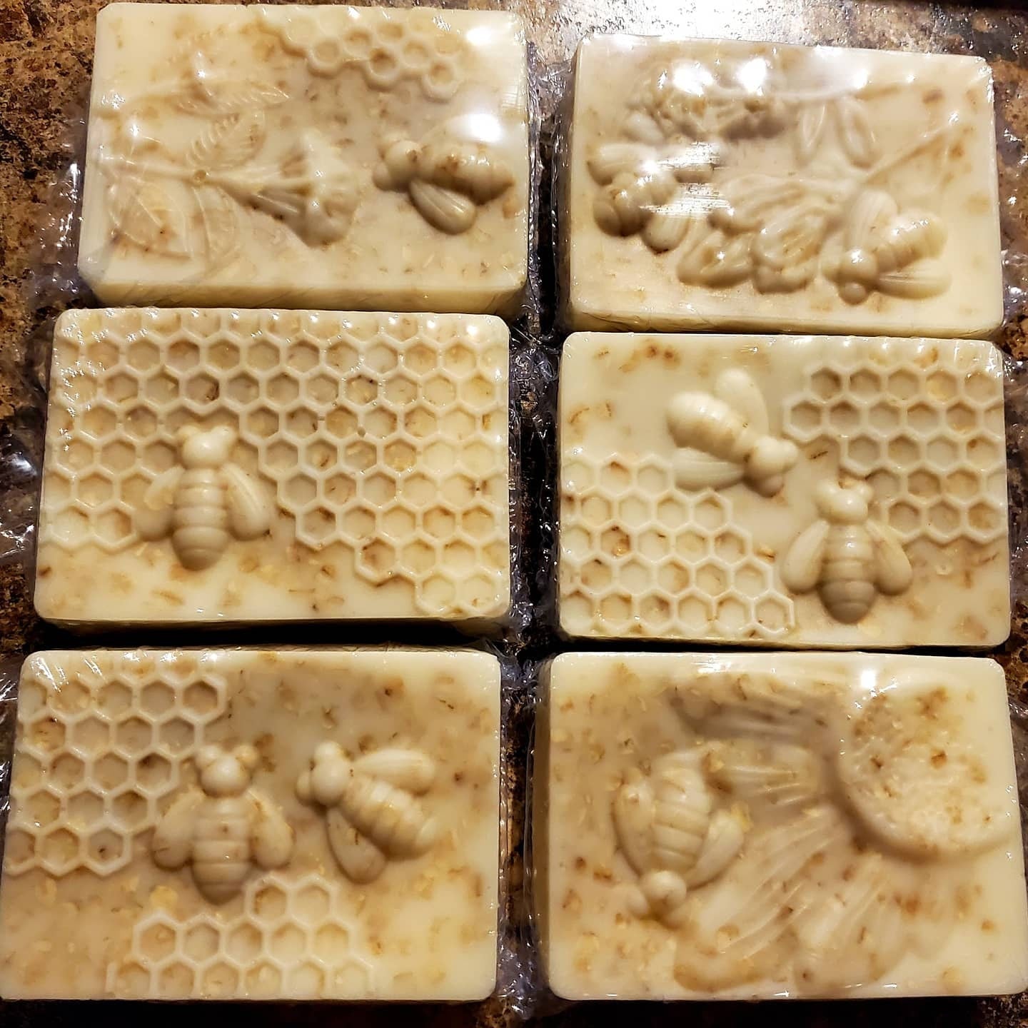 Homemade Oatmeal Soap Bars