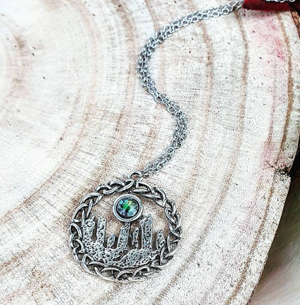 Stone Circle Necklace