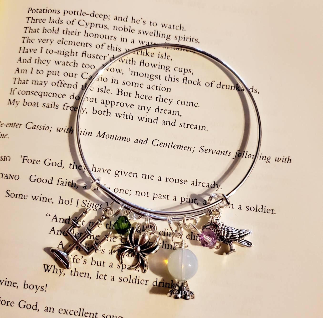 Haunted Adjustable Bangle