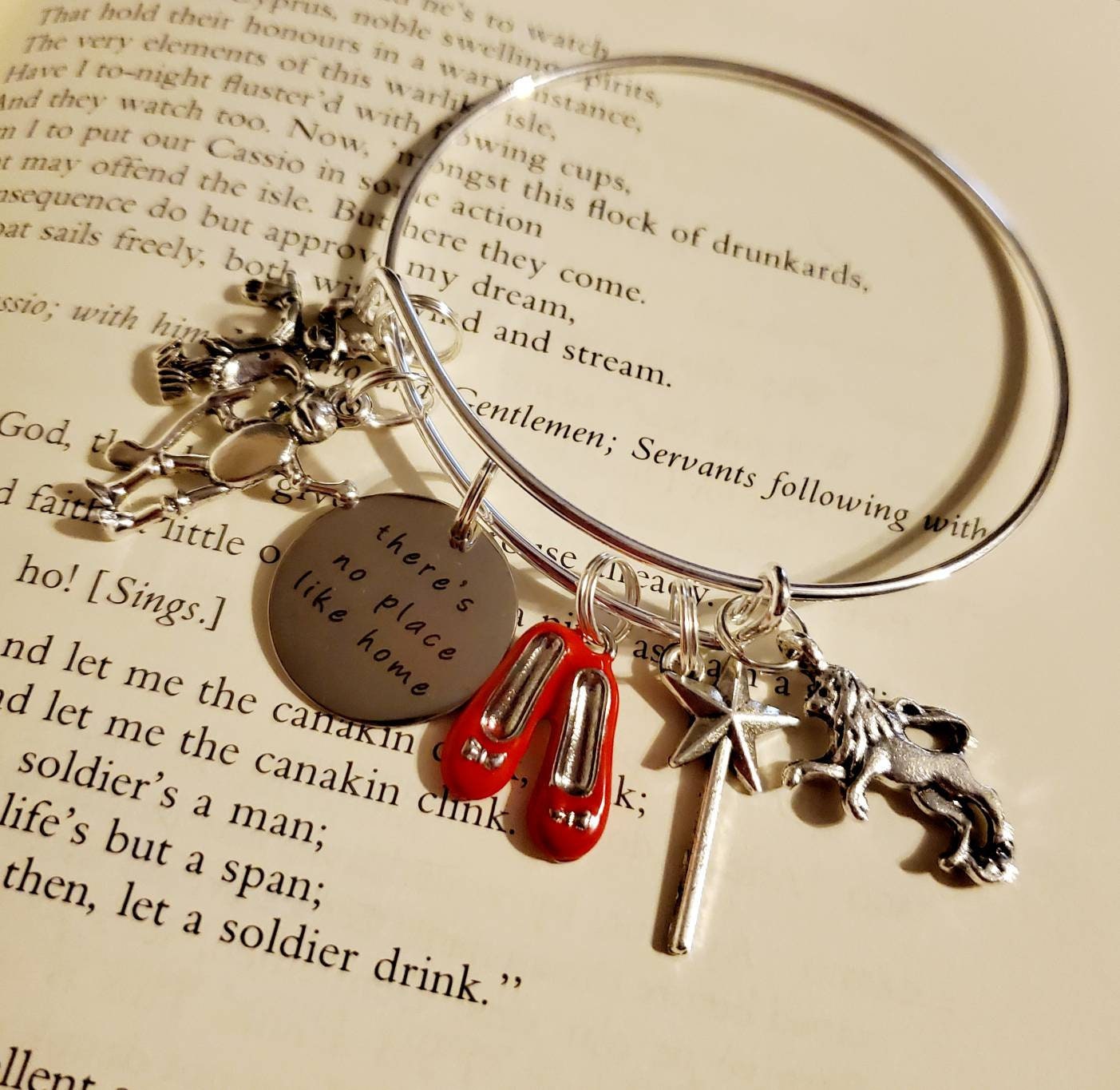 Wizard of Oz Adjustable Bangle