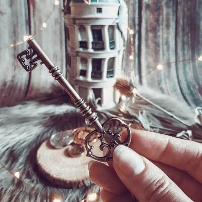 Wizard Vault Key Keychain
