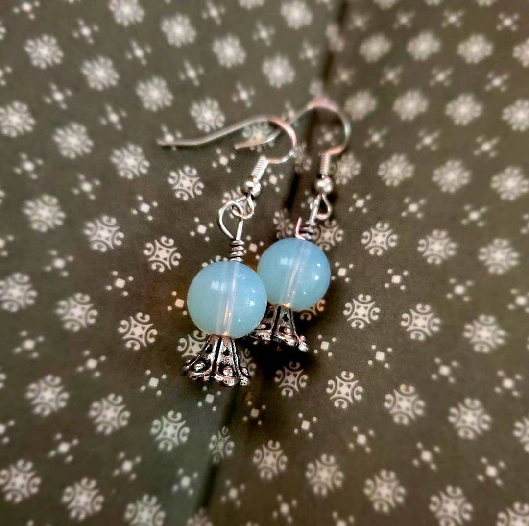Crystal Ball Earrings