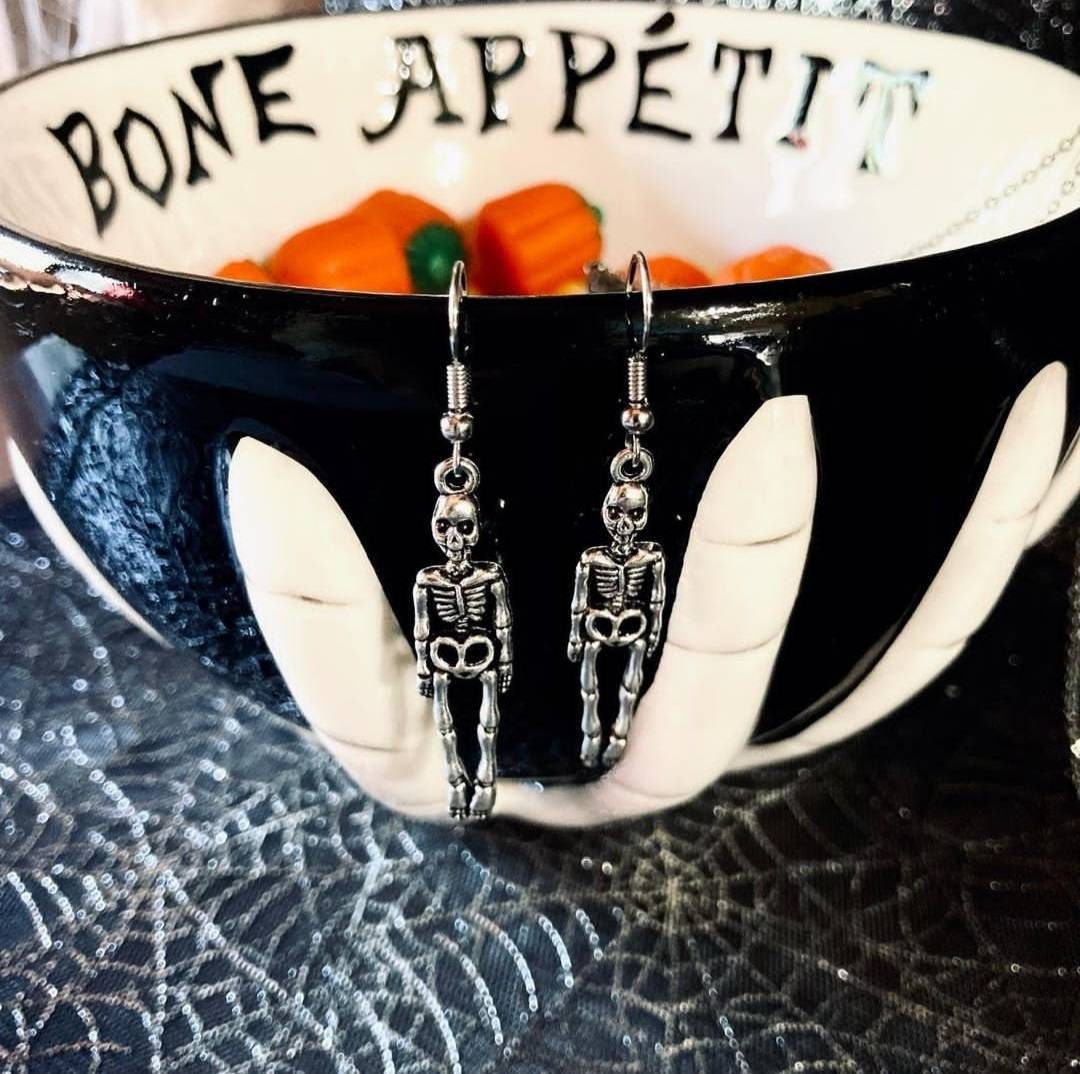 Skeleton Earrings