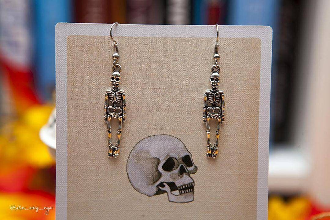 Skeleton Earrings