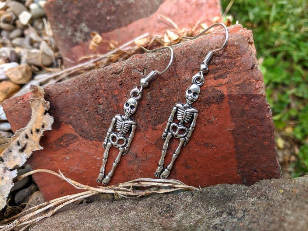 Skeleton Earrings