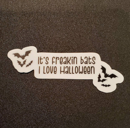 Bats Halloween Sticker