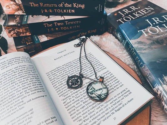 Middle-Earth Map Necklace