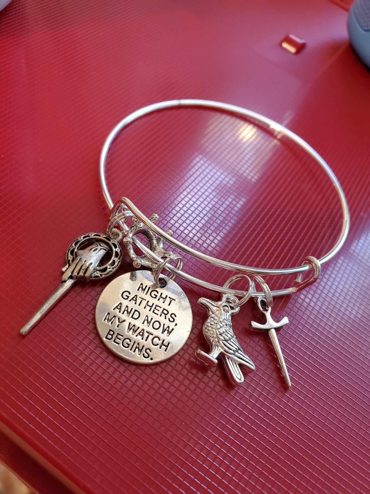 Night Gathers Adjustable Bangle